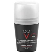 Dezodoranty i antyperspiranty męskie - Vichy Homme Dezodorant Extreme Control Roll- On dezodorant w kulce dla mężczyzn 72h 50ml - miniaturka - grafika 1