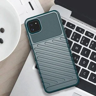 Thunder Case elastyczne pancerne etui pokrowiec Samsung Galaxy A22 5G czarny - Etui i futerały do telefonów - miniaturka - grafika 5