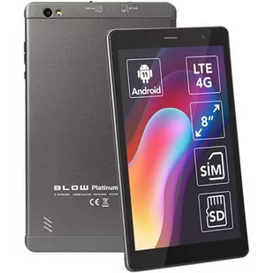 Tablet BLOW Platinum TAB 8 8" 2/32 GB LTE Wi-Fi Szary - Tablety - miniaturka - grafika 1