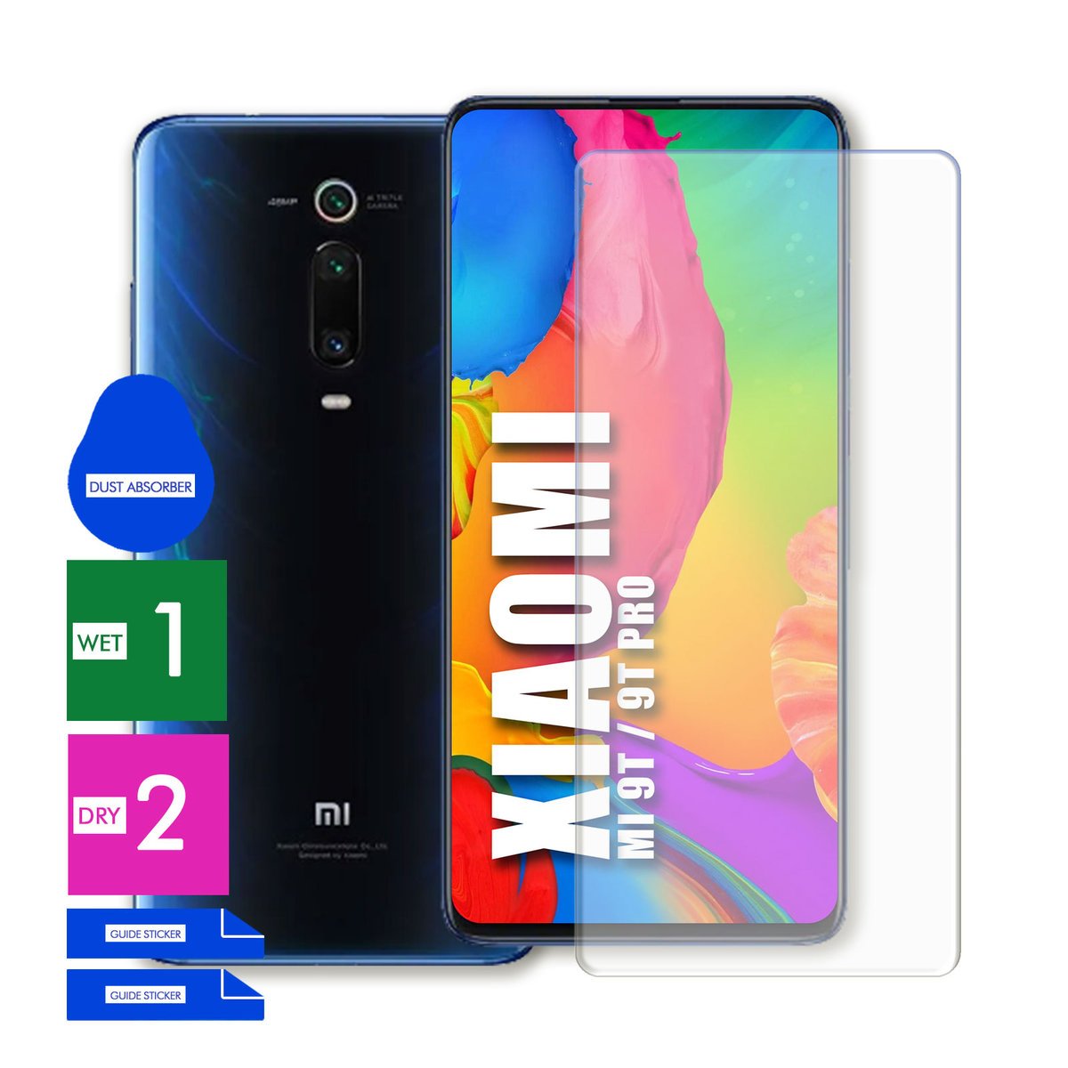 SZKŁO OCHRONNE DO XIAOMI MI 9T 9T PRO NA TELEFON EKRAN SZYBKA PANCERNE
