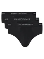 Majtki męskie - Emporio Armani Underwear Komplet 3 par slipów EM000258 AF14132 MC061 Czarny - miniaturka - grafika 1