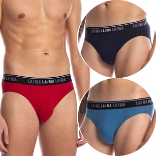 Slipy Męskie 3 PARY majtki bawełniane LAMA - M - Majtki męskie - miniaturka - grafika 1