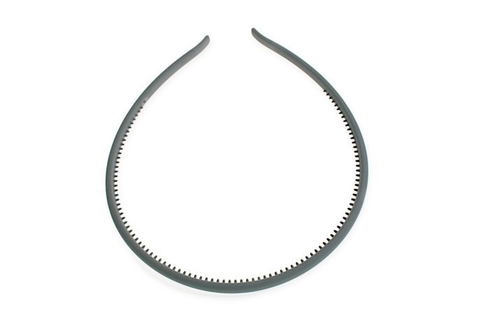 Jubileo, Elastyczna Opaska, Cienka, W Kolorze Szarym