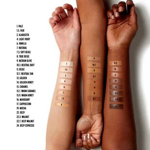 NYX PROFESSIONAL MAKEUP NYX Professional Makeup Can't Stop Won't Stop Contour Concealer  wodoodporny płynny korektor w płynie, kaszerowanie i rozświetlacz, 3,5 ml, Mahogany 16 - Korektory pod oczy - miniaturka - grafika 5