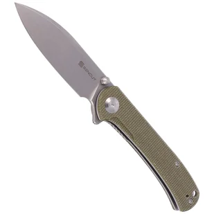 Nóż składany Sencut Scepter Olive Micarta, Stonewashed 9Cr18MoV (SA03E) - Noże - miniaturka - grafika 5