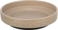 Miski dla kotów - TRIXIE BE NORDIC miska ceramiczna dla kota 0,3l /o 16 cm - beżowy - miniaturka - grafika 1