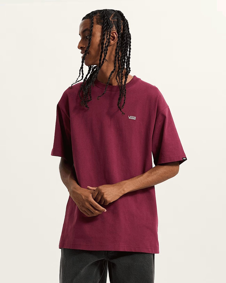 t-shirt uomo vans vn0a3cze left chest c9l1 cherries