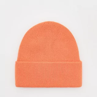 Czapki damskie - Reserved - Czapka beanie - Pomarańczowy - grafika 1