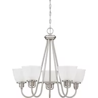 Lampy sufitowe - Quoizel Dublin QZS-DBN5005BN żyrandol 5x60W/E27 QZS-DBN5005BN - miniaturka - grafika 1