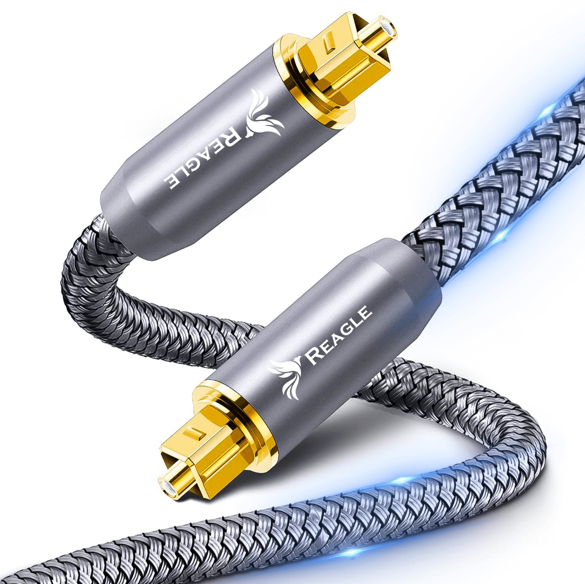Toslink 3M HQ SPDIF Digital Audio Przewód Cyfrowy Światłowód Reagle