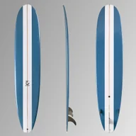 Pływanie - Deska surfingowa Olaian Longboard 900 9' 67 l z 2 statecznikami +1 mieczem 8" - miniaturka - grafika 1