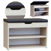Szafki na buty - Szafka na buty z siedziskiem Półka na obuwie Regał szer. 70cm Producent 165 - miniaturka - grafika 1