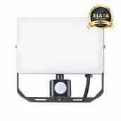 Lampy ogrodowe - Naświetlacz LED 50W PIR 5000lm 5000K EKN9020 - Milagro - miniaturka - grafika 1