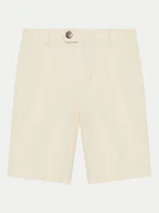 Spodenki damskie - Guess Szorty materiałowe L5GD09 WG5G0 Beżowy Regular Fit - miniaturka - grafika 1