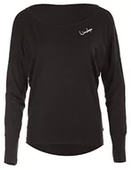 Bluzy damskie - WINSHAPE Winshape MCS002 damska bluza z długim rękawem modalowym, styl taneczny, fitness, czas wolny, sport, joga, trening, czarny, XL MCS002-SCHWARZ-XL - miniaturka - grafika 1