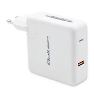 Ładowarki do telefonów - Qoltec Ładowarka Gan Fast 108W 5-20V 3-4.7A Usb C Biała - miniaturka - grafika 1
