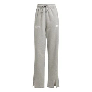Damskie Spodnie ADIDAS W BLUV Q3 FT PT JI6523 – Szary - Spodnie damskie - miniaturka - grafika 1