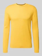 Swetry męskie - Sweter z dzianiny o kroju regular fit z czystej bawełny - miniaturka - grafika 1