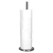 Stojaki i wieszaki na papier toaletowy - Stojak na papier toaletowy z wieszakiem stalowy - miniaturka - grafika 1