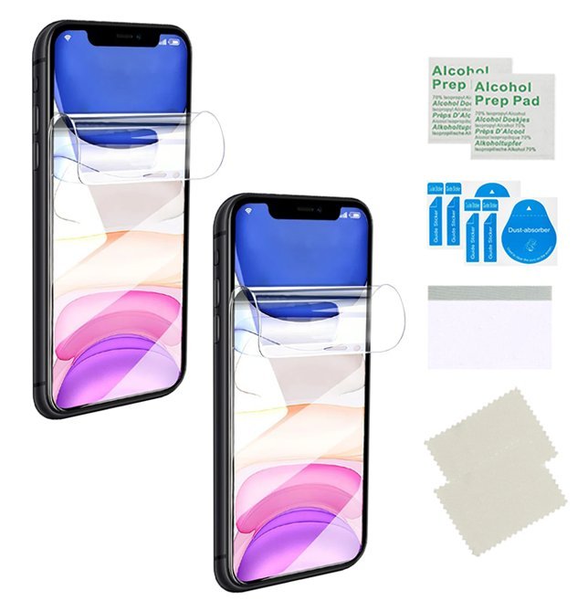 Folia ochronna do IPHONE 11 PRO mocna na ekran szkło nie pęka TPU 2 sztuki