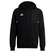 Bluzy męskie - adidas Męska bluza z kapturem, czarny/biały, XXL - miniaturka - grafika 1