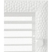 Kratki wentylacyjne - Parkanex kominkowa Venus biała żaluzja 17x37 kominek - miniaturka - grafika 1