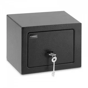 G21 kompaktowy meblowy z zamkiem na klucz stalowy 23x17x17 cm - Sejfy i kasy pancerne - miniaturka - grafika 2