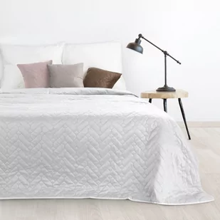 Euro Firany Narzuta Design Pikowana Luiz B + Srebrny 170x210 1103097 - Narzuty - miniaturka - grafika 1