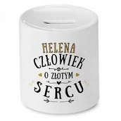 Skarbonki - Skarbonka dla Heleny na Urodziny Idealny Prezent z Nadrukiem ze Zdjęciem - miniaturka - grafika 1