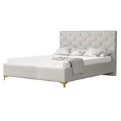 Łóżka - Łóżko tapicerowane z pojemnikiem CAFFE | 160x200 | Neve 03 - miniaturka - grafika 1