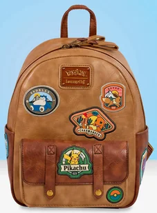 Plecak dziecięcy Loungefly x Pokemon Mini Backpack - camper patch - Plecaki szkolne i tornistry - miniaturka - grafika 1