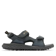 Sandały męskie - Sandały Columbia Konos Hiker 3-Strap 2121571 Szary - miniaturka - grafika 1