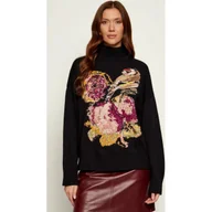 Swetry damskie - Desigual Golf JERS_BIRD Desigual x Mr. Christian Lacroix Regular Fit - miniaturka - grafika 1