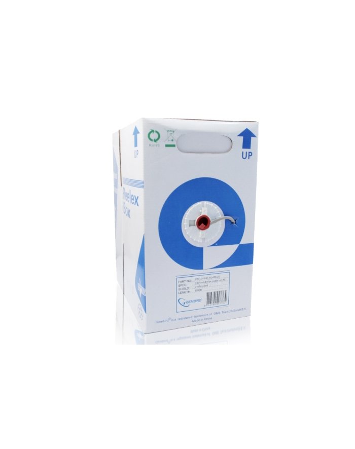 Gembird Kabel SFTP KAT 5e DRUT AWG24 305m szary