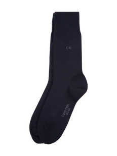 Skarpety z wyhaftowanym logo w zestawie 2 szt. - Skarpetki męskie - miniaturka - grafika 1