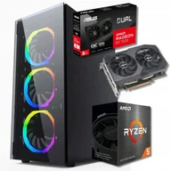 Zestawy komputerowe - Komputer BSG Raptor V15 AMD Ryzen 5 AMD Radeon RX 7600 16GB DDR4 512GB SSD Windows 11 - miniaturka - grafika 1