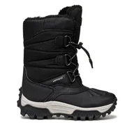 Buty dla chłopców - Śniegowce Geox J Himalaya Boy B Abx J46FRA 0FU50 C9999 D Czarny - miniaturka - grafika 1