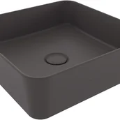 Umywalki - BOCCHI SOTTILE Umywalka nablatowa 38cm Antracyt (Mat) - miniaturka - grafika 1