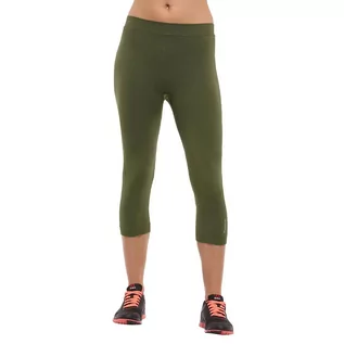 Legginsy - Spodnie 3/4 Reebok Seamless Capri damskie legginsy sportowe getry termoaktywne-XS - grafika 1