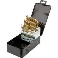 Wiertła - Graphite Wiertła Do metalu HSS TiN komplet 25szt 57H200 - miniaturka - grafika 1