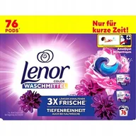 Środki do prania - Niemiecki LENOR COLOR AMETHYST BLUTENTRAUM KAPSUŁKI DO PRANIA 2x38 PRAŃ DE - miniaturka - grafika 1