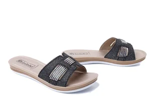 INBLU BA-50 014 czarny, klapki damskie - Inblu - Klapki i japonki damskie - miniaturka - grafika 1