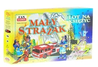 Gry planszowe - Fan Games Mały strażak i lot na księżyc 2w1 - miniaturka - grafika 1