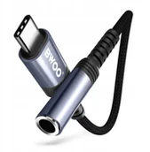 Złącza, przejściówki, adaptery - Adapter wtyk USB typ C - gniazdo jack 3,5mm BZ-47 - miniaturka - grafika 1