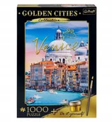 Puzzle - Trefl Golden Cities Puzzle 1000 el Wenecja + farba 93073 - miniaturka - grafika 1