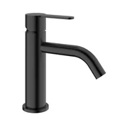 Baterie umywalkowe - Valvex Bateria umywalkowa Adler czarna - miniaturka - grafika 1