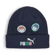 Czapki damskie - Dziecięca czapka PUMA × PLAYMOBIL® PUMA Club Navy Blue - miniaturka - grafika 1
