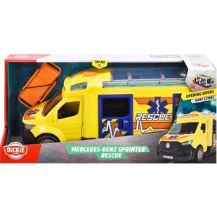 SOS Mercedes-Benz Sprinter 35cm Simba - Samochody i pojazdy dla dzieci - miniaturka - grafika 1