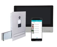 Wideodomofony - Wideodomofon WiFi Vidos M2020-S2401-SKM z czytnikiem RFID - miniaturka - grafika 1