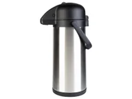 Termosy - LIVARNO home Dzbanek termiczny z pompką, 2,8 L, ze stali szlachetnej - miniaturka - grafika 1
